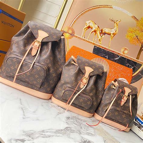 louis vuitton montsouris gm fake
